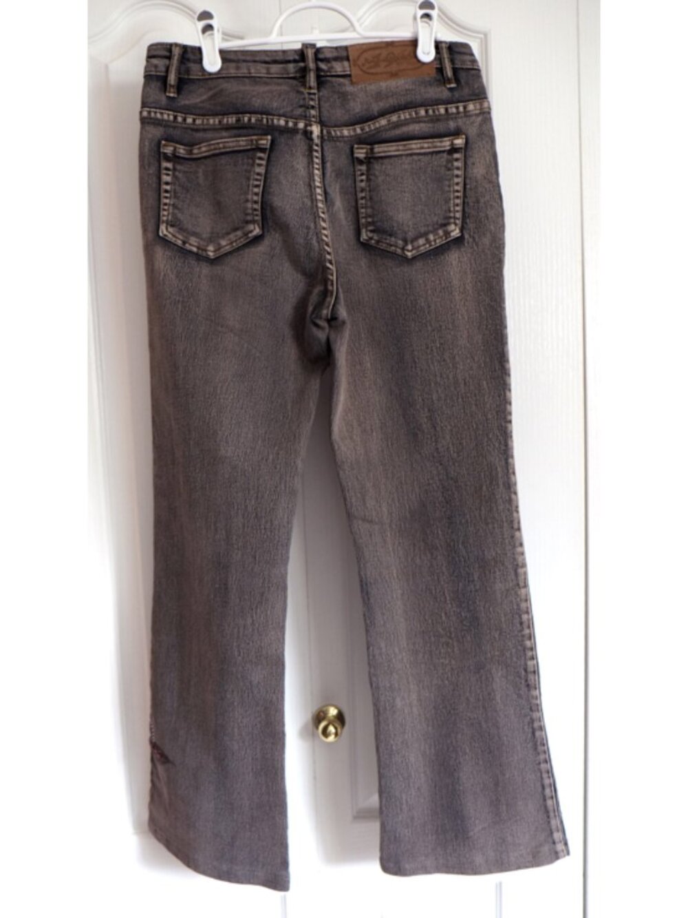 Vintage Michael R Dan (MCRD 1962) purple-wash embellished jeans - Picture 6 of 11